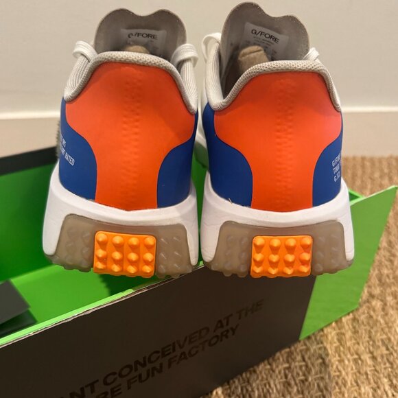 GFORE G.112 P.U. Leather Color Block Golf Shoes - 10 - Picture 4 of 8